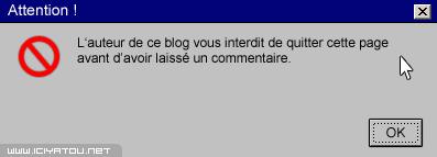 ATTENTION ! ! !